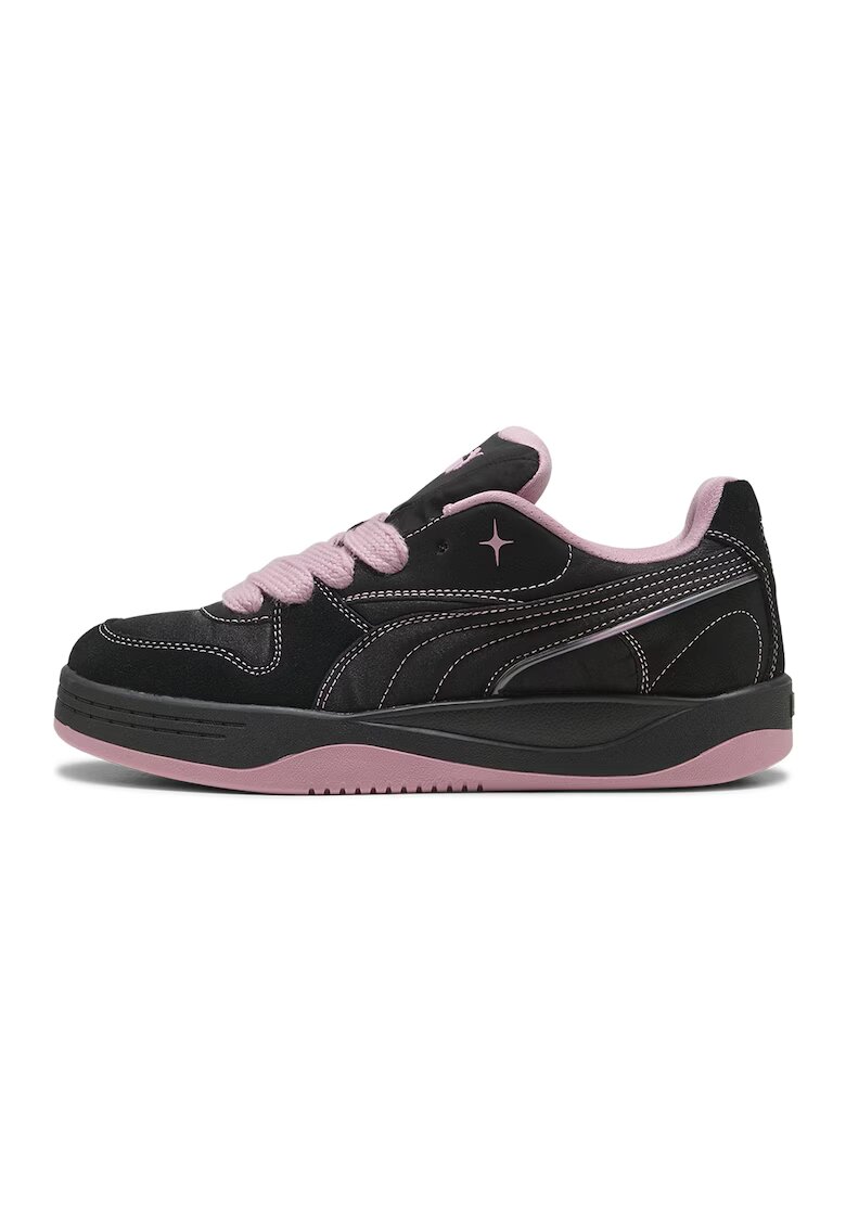Puma Pantofi sport Park Luna cu cusaturi contrastante - Negru/Roz deschis