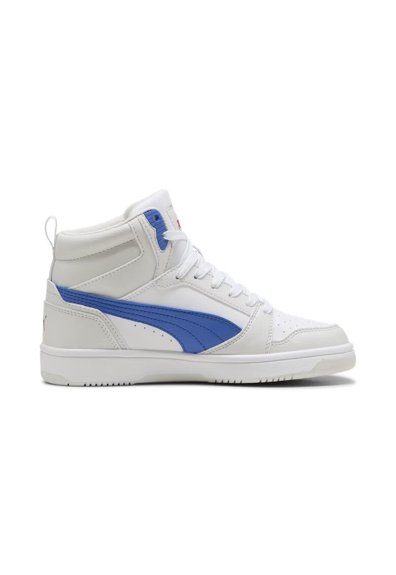 Puma Pantofi sport pentru Fete - rebound v6 mid jr - 393831-24 - Alb - Alb