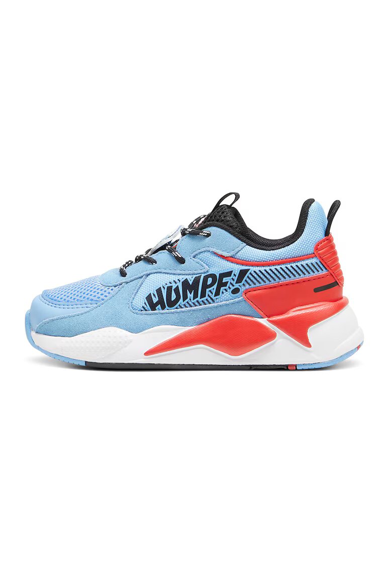 Puma Pantofi sport RS-X The Smurfs - Rosu/Albastru