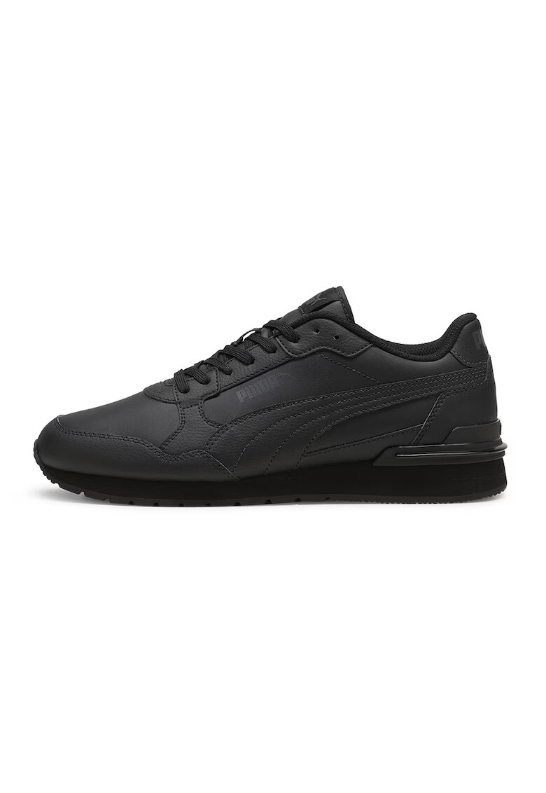 Puma Pantofi sport ST Runner v4 de piele si piele ecologica - Negru