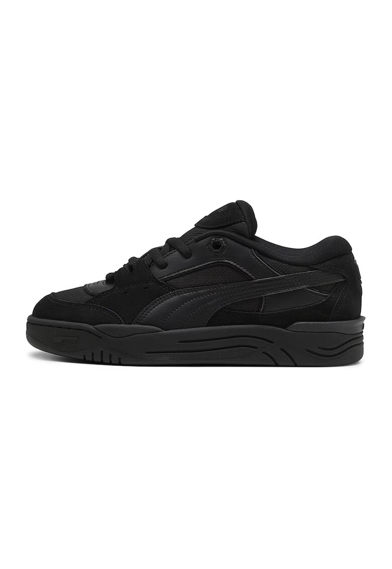Puma Pantofi sport unisex cu detalii din piele intoarsa ecologica - 46794 - Negru