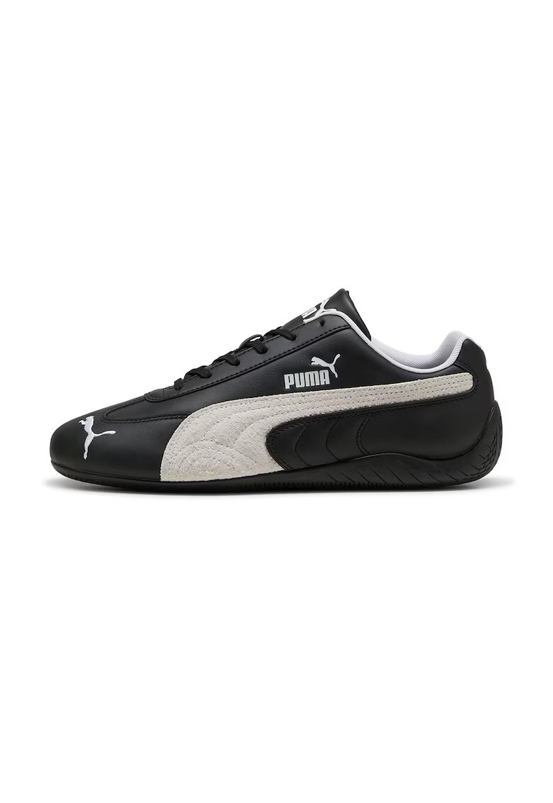 Puma Pantofi sport unisex Speedcat din piele - Negru/Gri deschis
