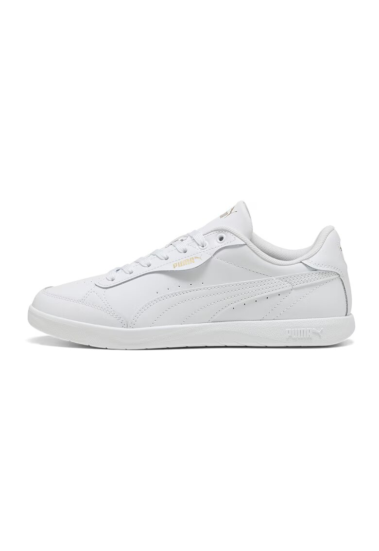 Puma Pantofi sport Vikky Star de piele - Alb/Auriu