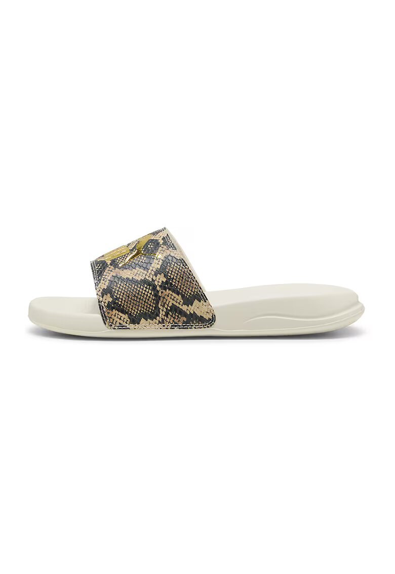Puma Papuci Popcat 20 Snake Chic - Auriu/Negru/Bej