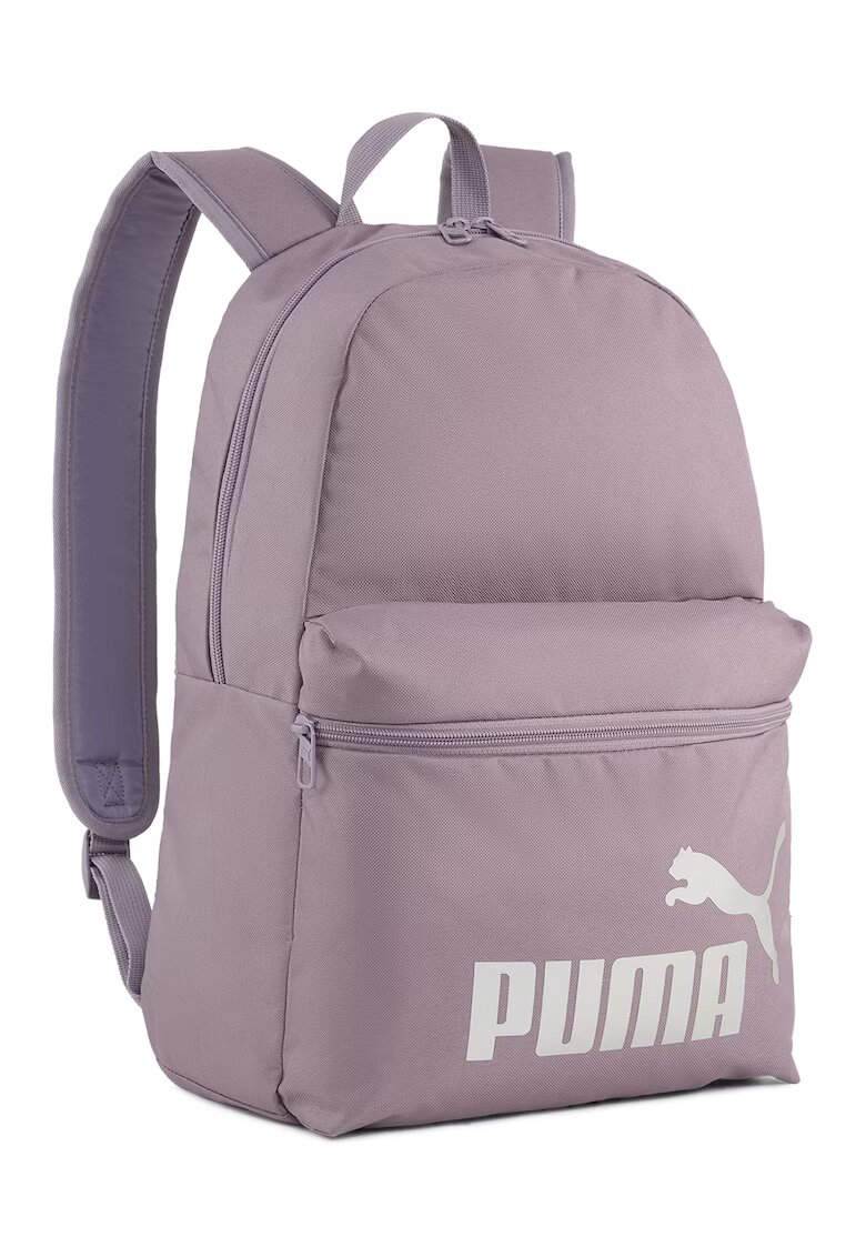 Puma Rucsac cu imprimeu logo Phase - 22 L - Roz pastel/Argintiu