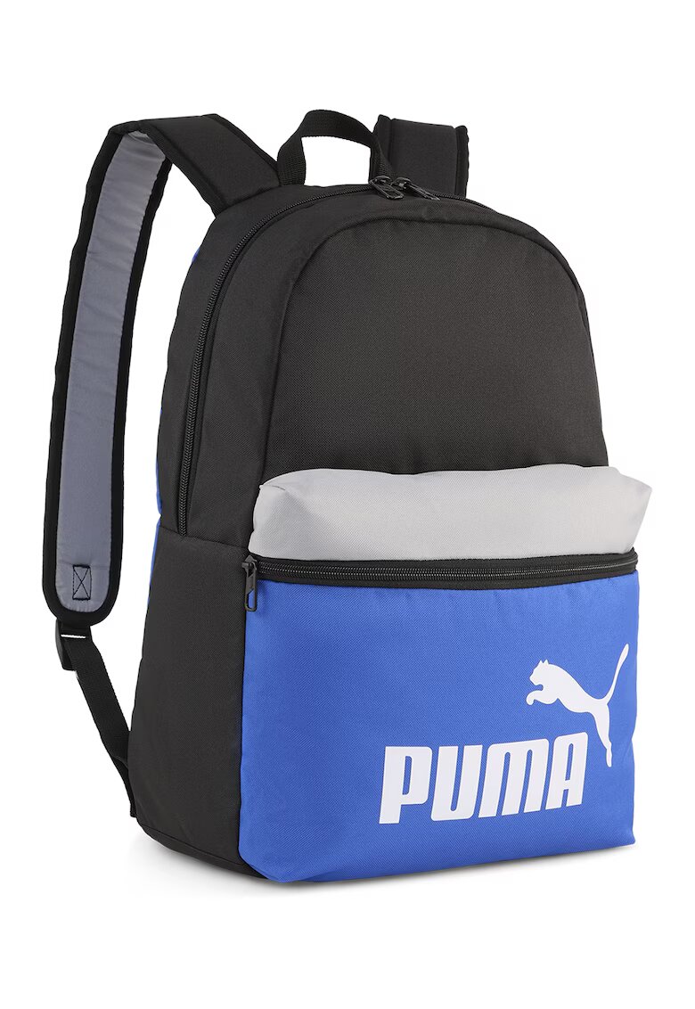 Puma Rucsac cu logo - 22 L - Negru/Albastru deschis