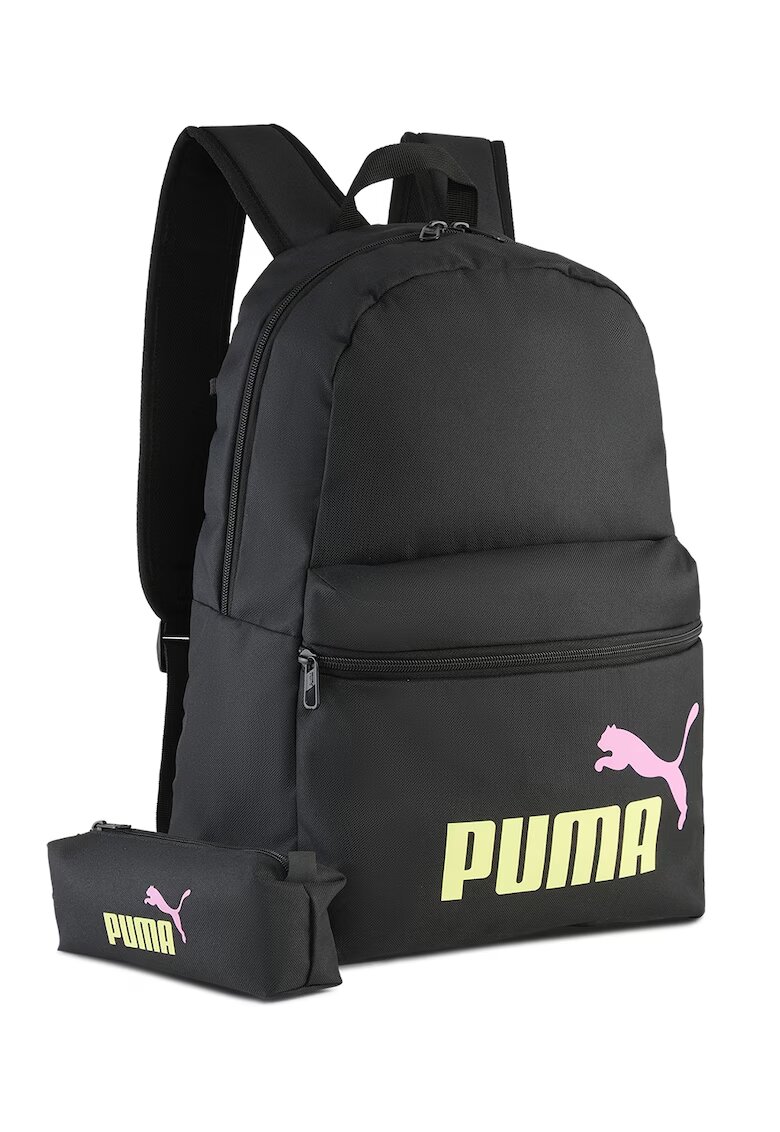Puma Rucsac cu logo - Negru/Galben pai