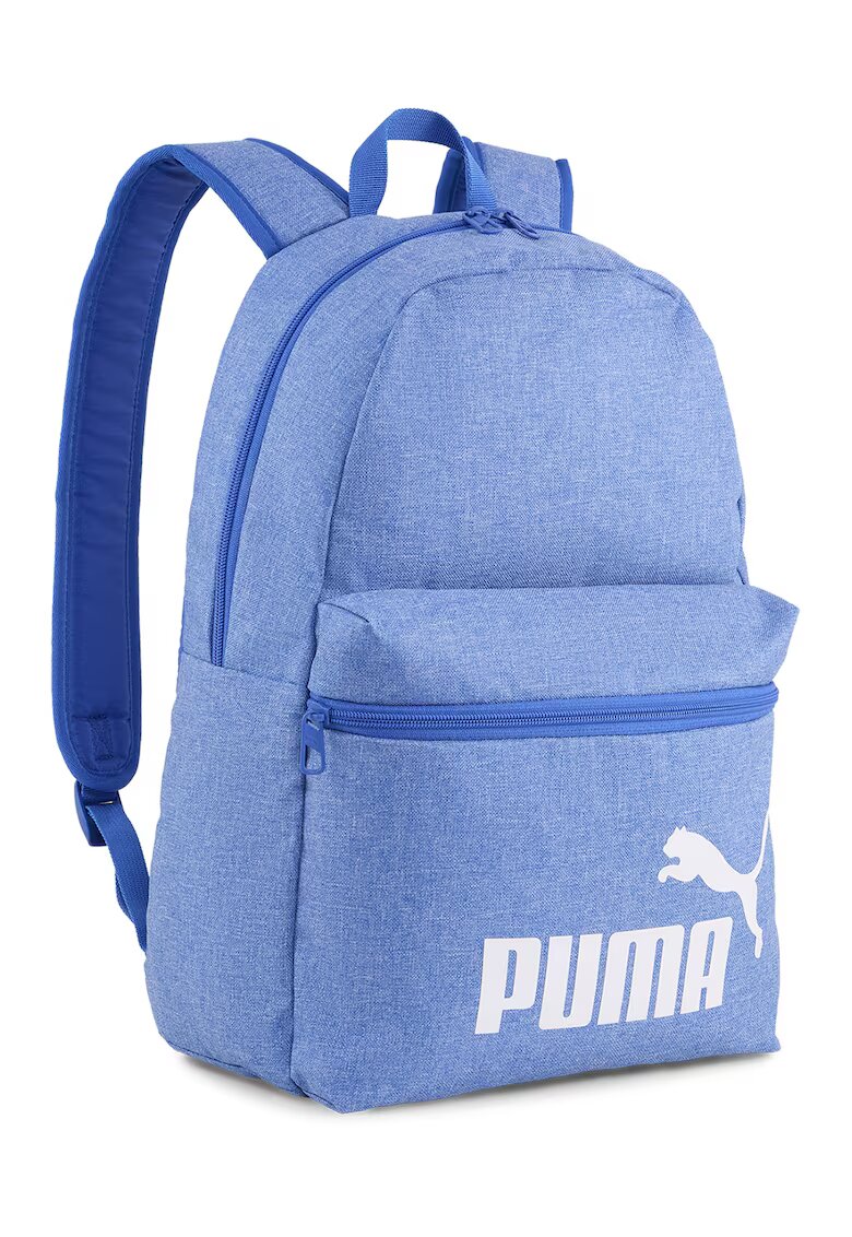 Puma Rucsac cu logo Phase III - Alb/Albastru deschis