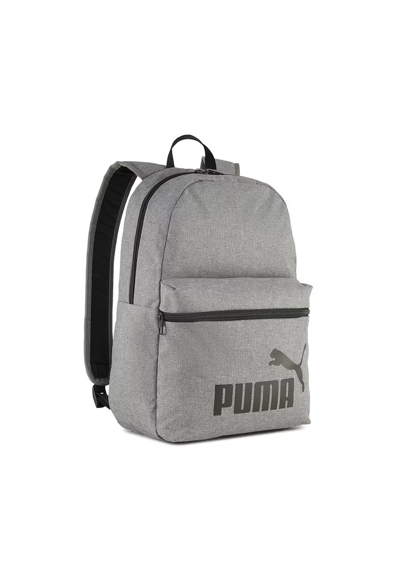 Puma Rucsac cu logo Phase III - Gri melange