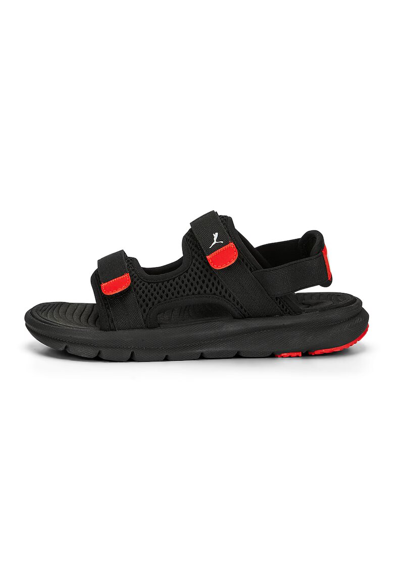 Puma Sandale cu velcro Evolve - Rosu/Negru