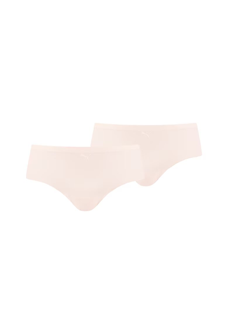 Puma Set de chiloti hipster fara cusaturi - 2 perechi - Piersica