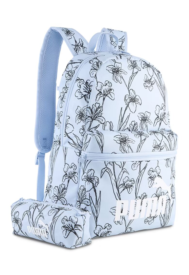 Puma Set de rucsac si penar Phase - 20L - Negru/Albastru azur