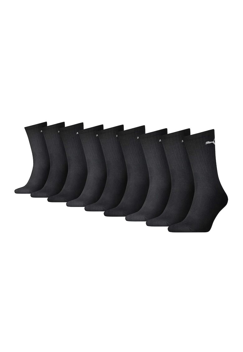 Puma Set de sosete lungi unisex - 9 perechi - Negru