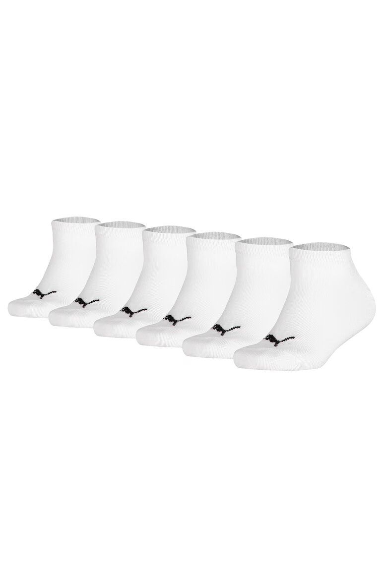 Puma Set de sosete scurte - 3 perechi - Alb