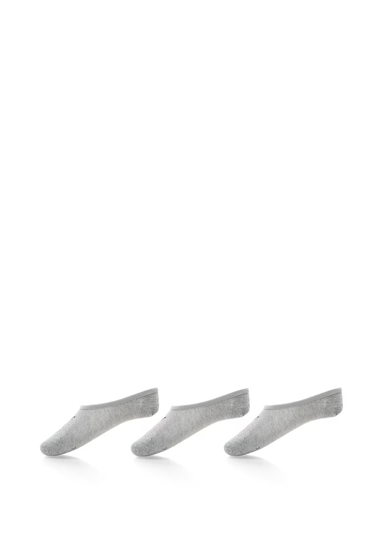 Puma Set de sosete unisex foarte scurte - 3 perechi - Gri