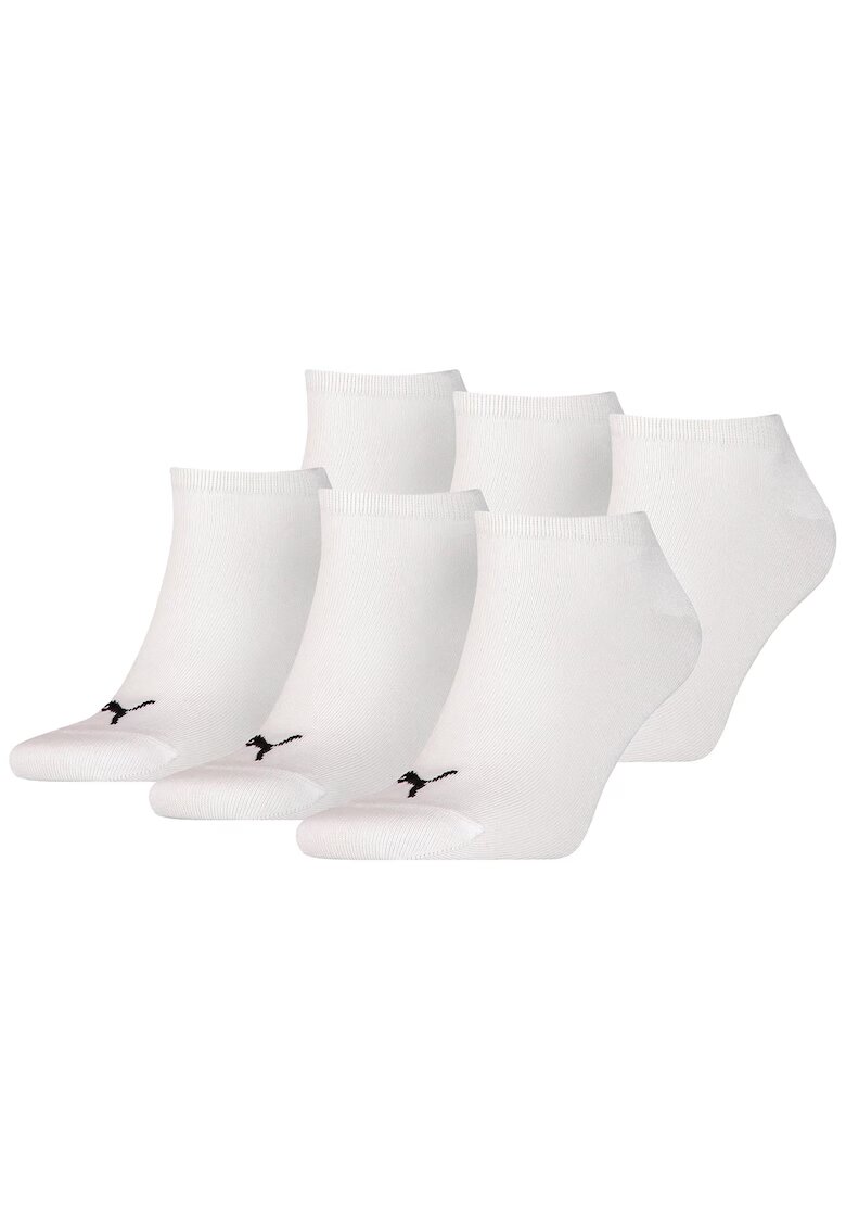 Puma Set de sosete unisex - pana la glezna - 6 perechi - Alb