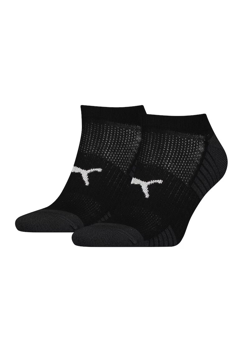 Puma Set de sosete unisex scurte - 2 perechi - Negru