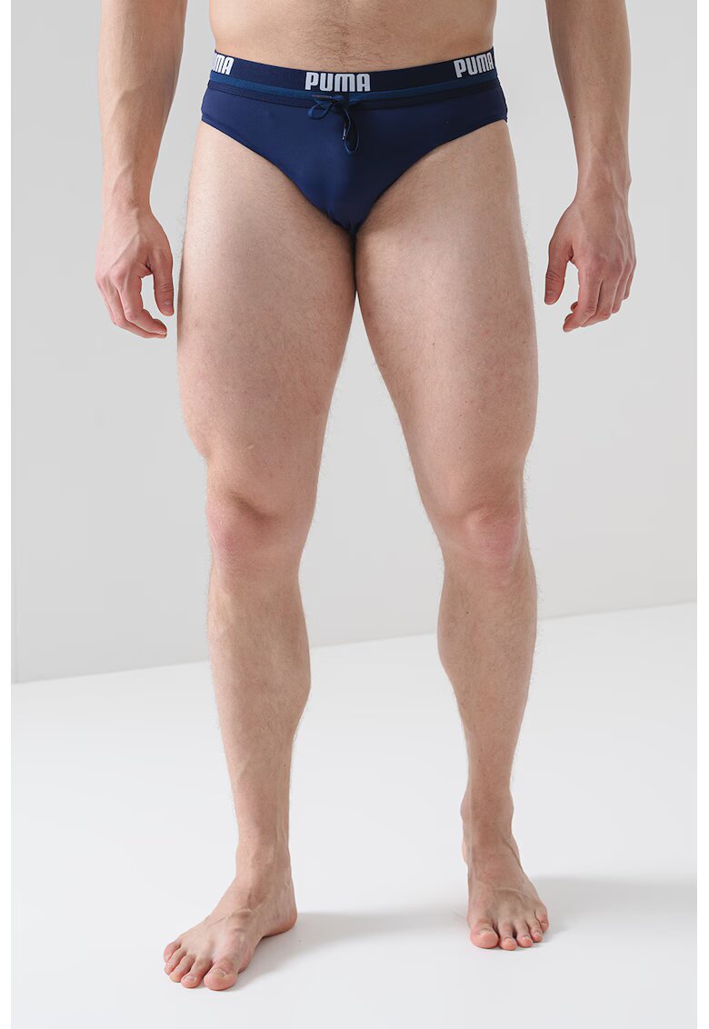 Puma Slip cu snur pentru ajustare - Bleumarin