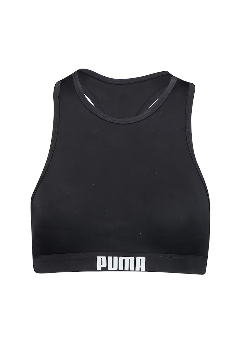 Puma Sutien de baie cu spate decupat - Negru