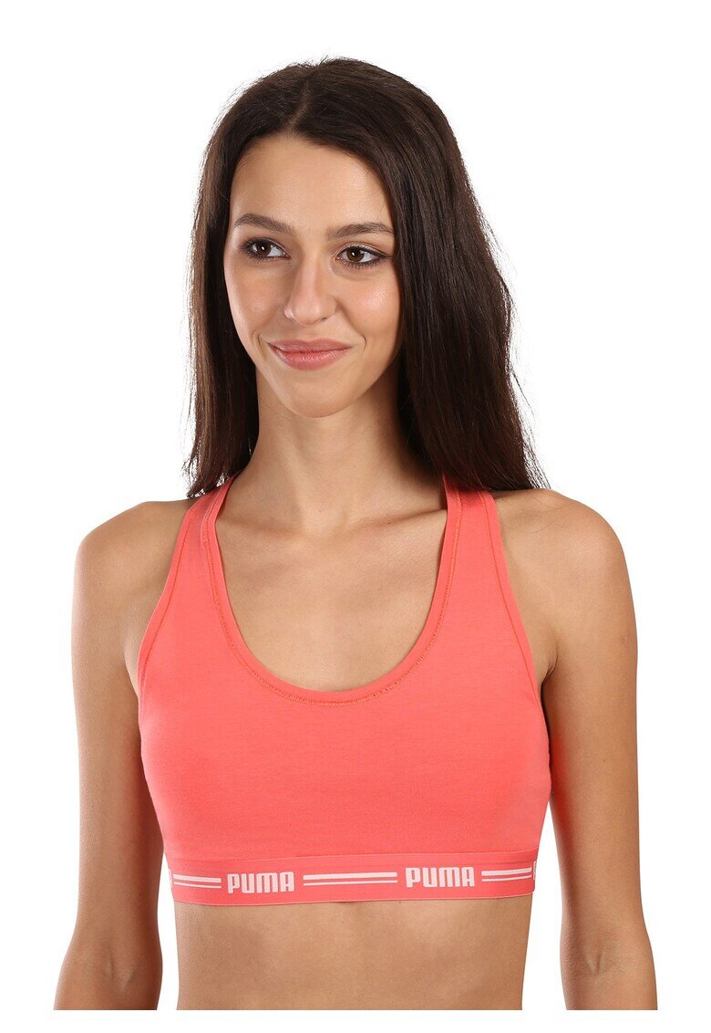 Puma Sutien sportiv roz - L - fara sustinere - fara burete