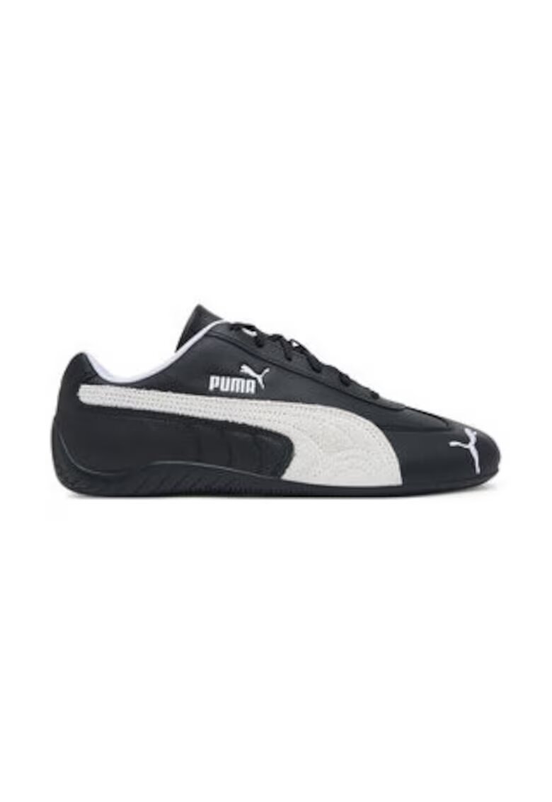 Puma Tenisi barbati - 305146663 - piele naturala - alb/negru