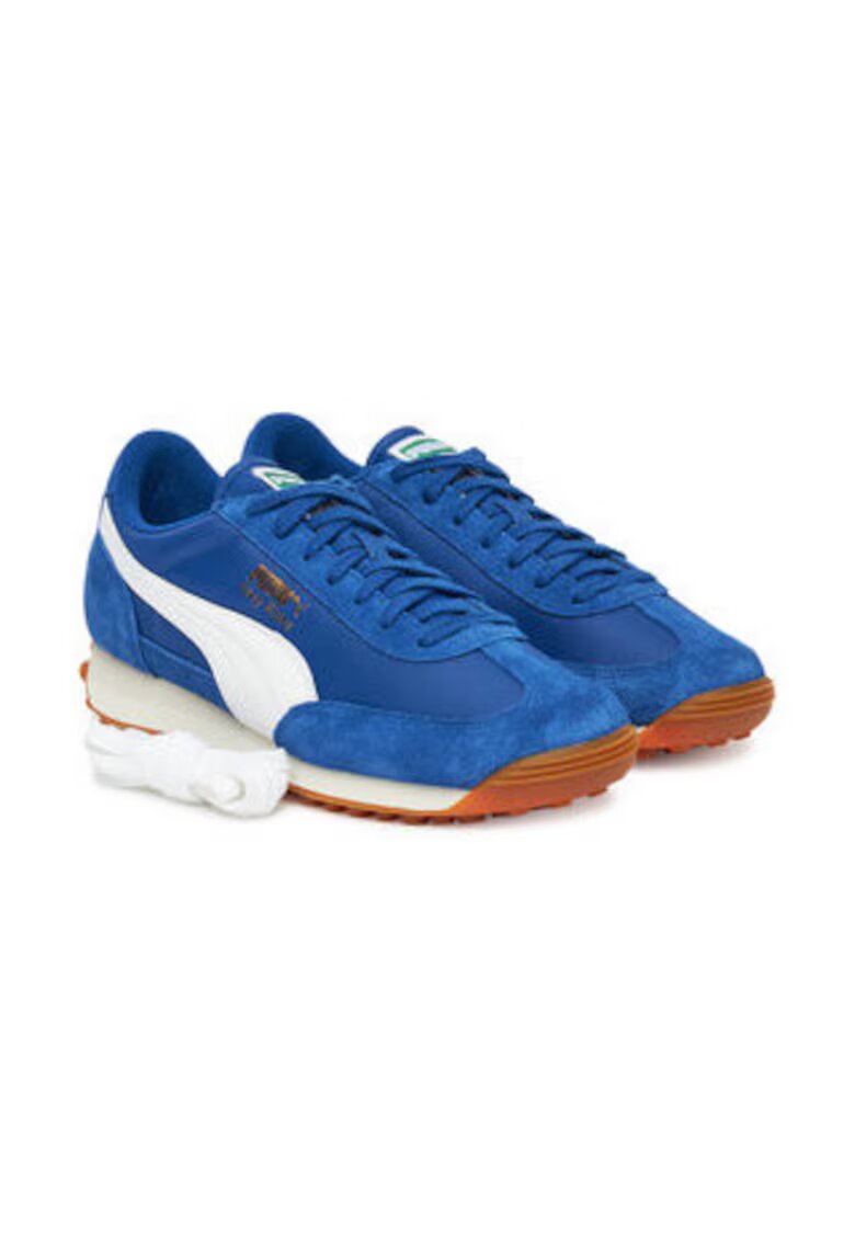 Puma Tenisi barbati - piele naturala - albastru -