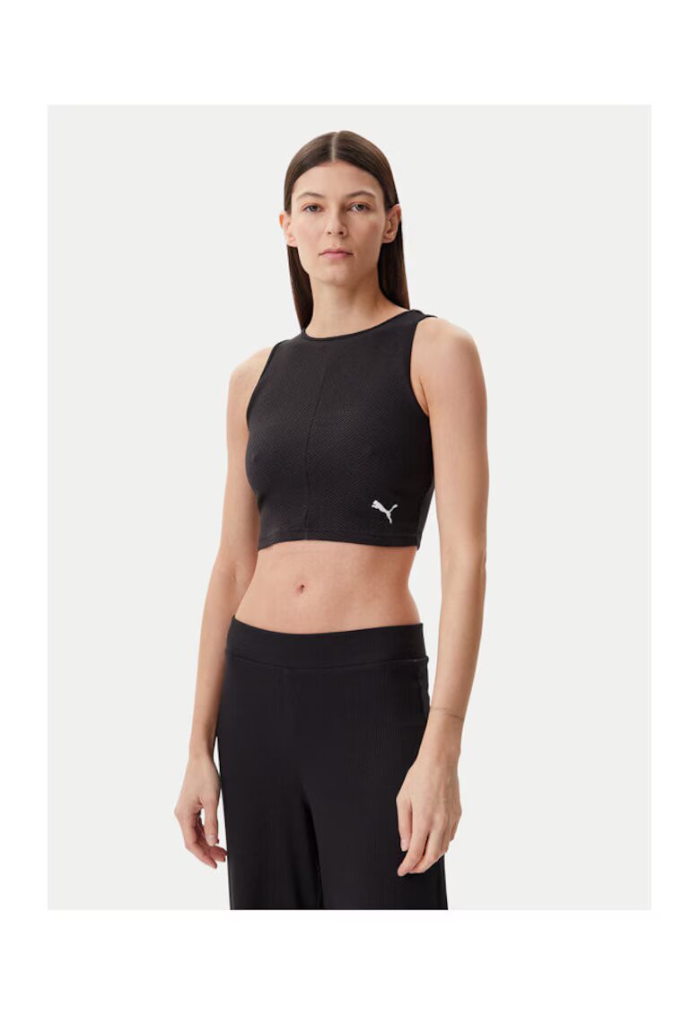 Puma Top dama 629765 - Bumbac/Poliester reciclat - XL INTL - Negru
