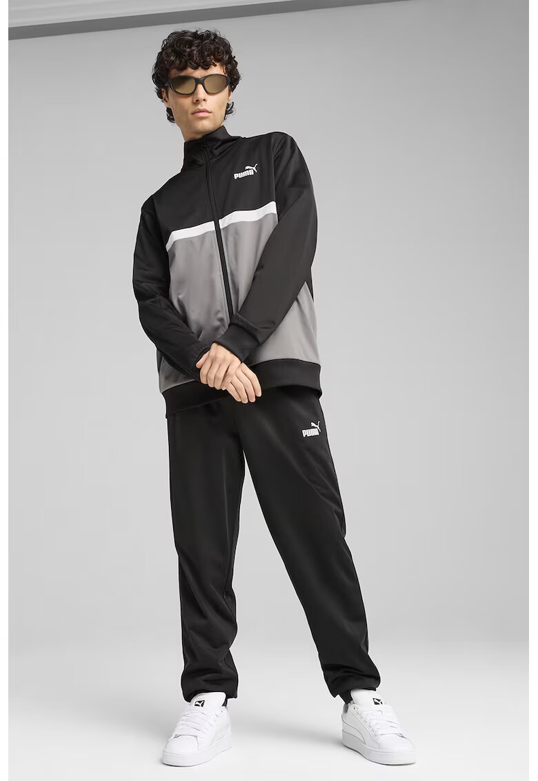 Puma Trening cu buzunare laterale - Alb/Negru/Gri