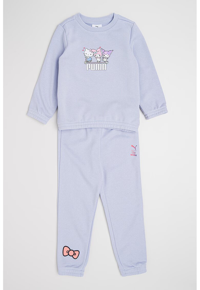 Puma Trening cu imprimeu logo - Lila