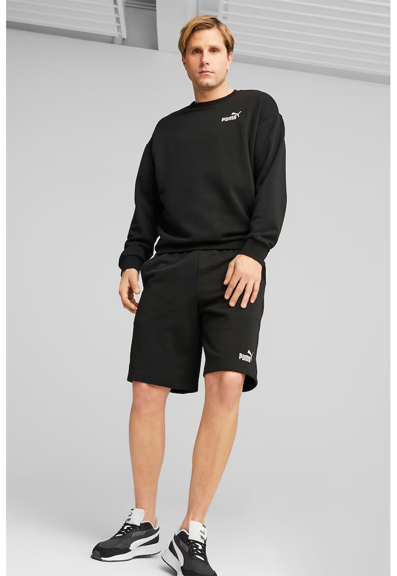 Puma Trening cu imprimeu logo - Negru