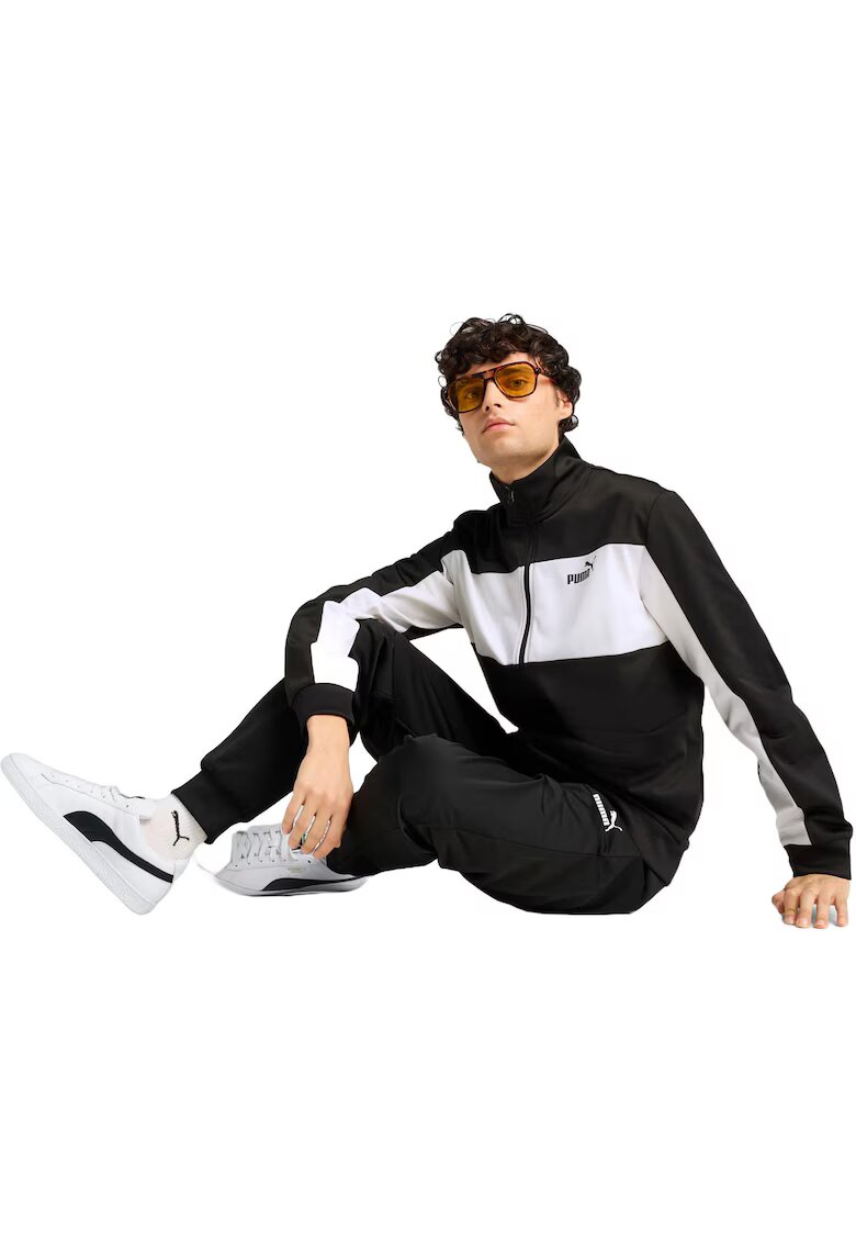 Puma Trening cu logo si fermoar - Negru