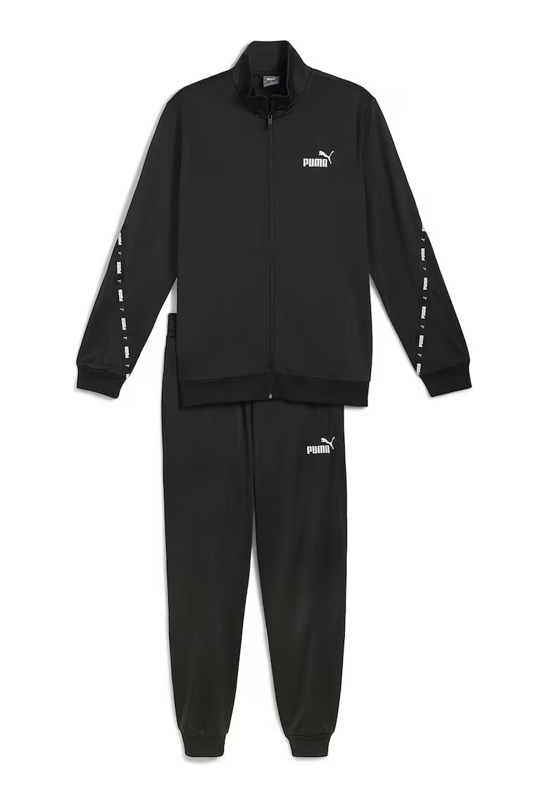 Puma Trening cu logo si fermoar Poly - Alb/Negru