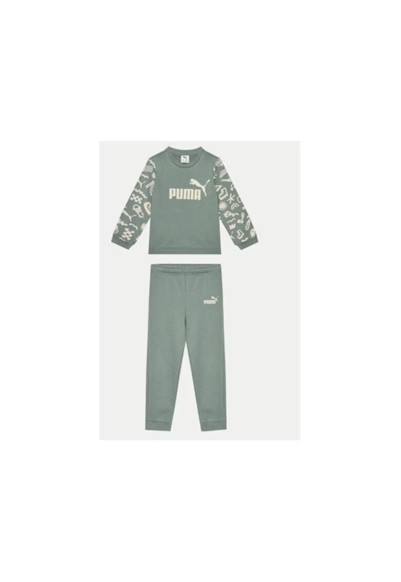 Puma Trening fete 686284 - Bumbac/Poliester - Verde - Verde