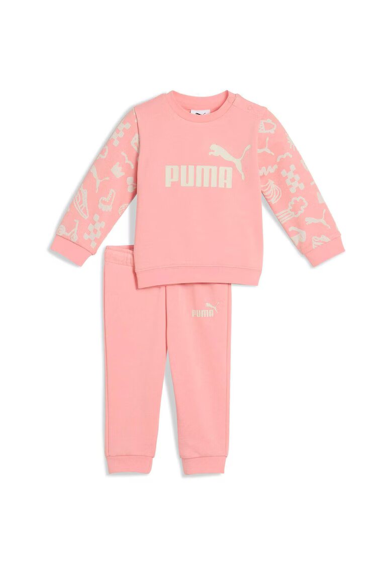 Puma Trening Minicats Sandy Adventures Crew Set Tr Inf - Roz