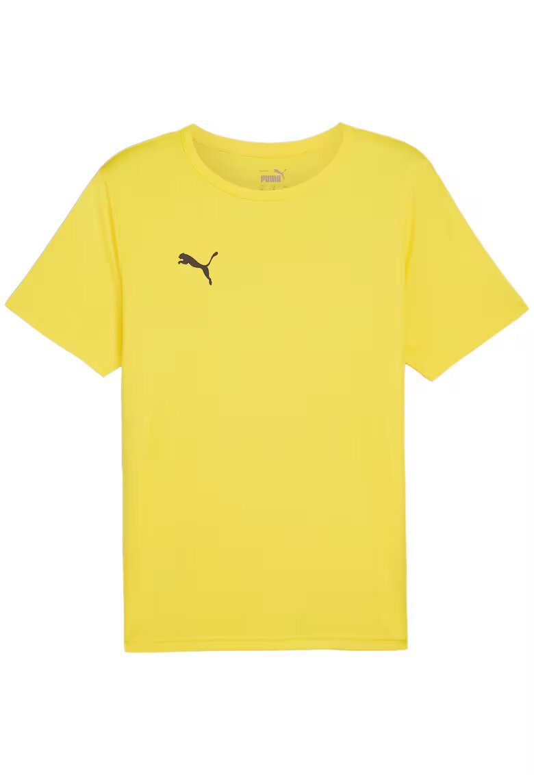 Puma Tricou barbatesc teamRISE - galben - material usor - croiala regulata