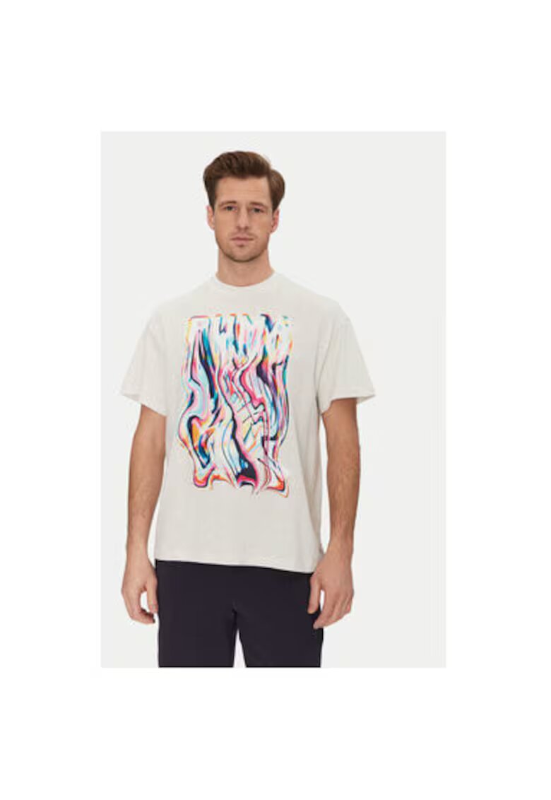 Puma Tricou barbati 630527 - Bumbac - Ecru - Ecru