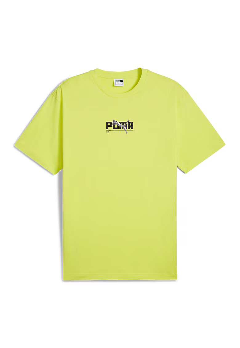Puma Tricou cu logo Graphics - Verde lime