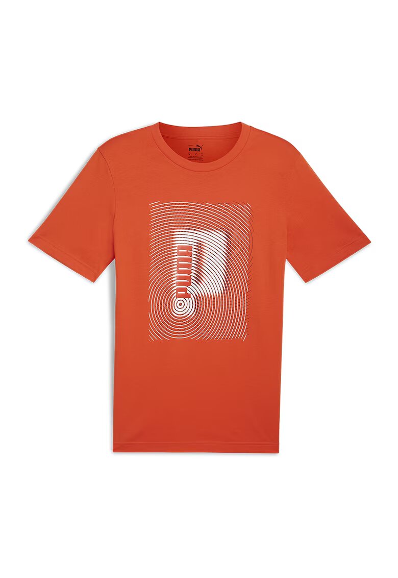 Puma Tricou cu logo - Portocaliu mandarina