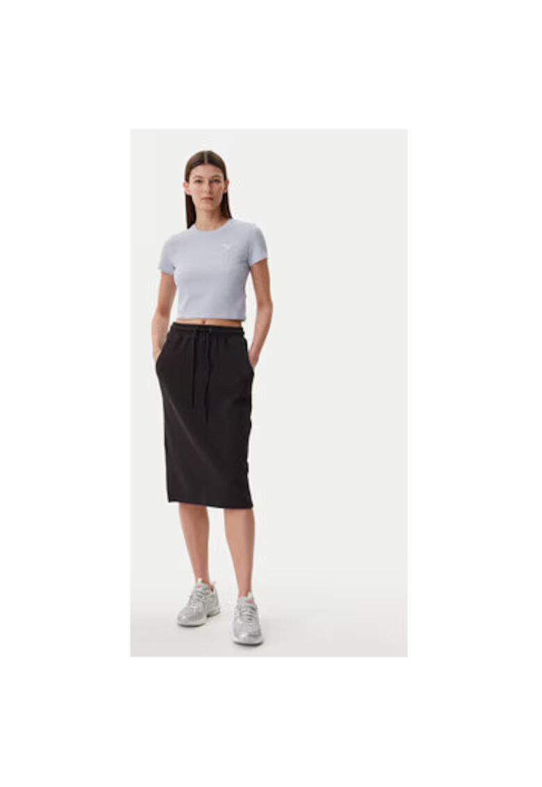 Puma Tricou dama 629806 - Bumbac/Poliester reciclat - XL INTL - Albastru deschis