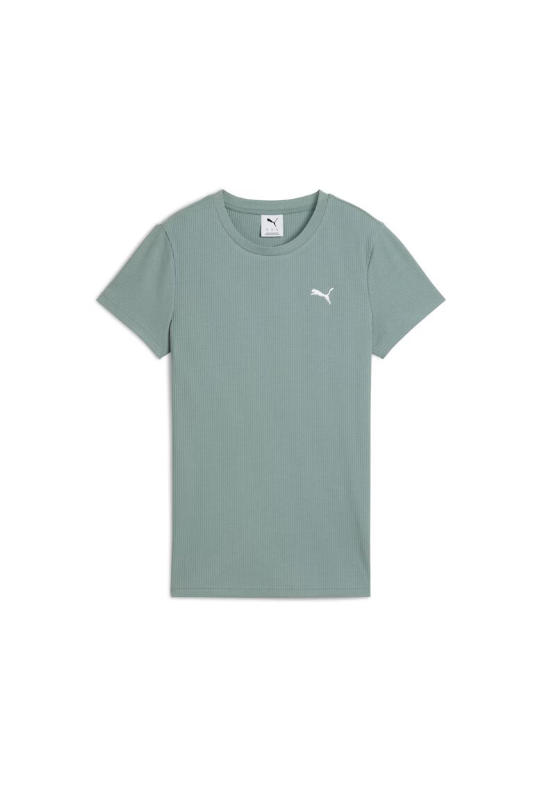 Puma Tricou dama ES Elevated Rib - Verde