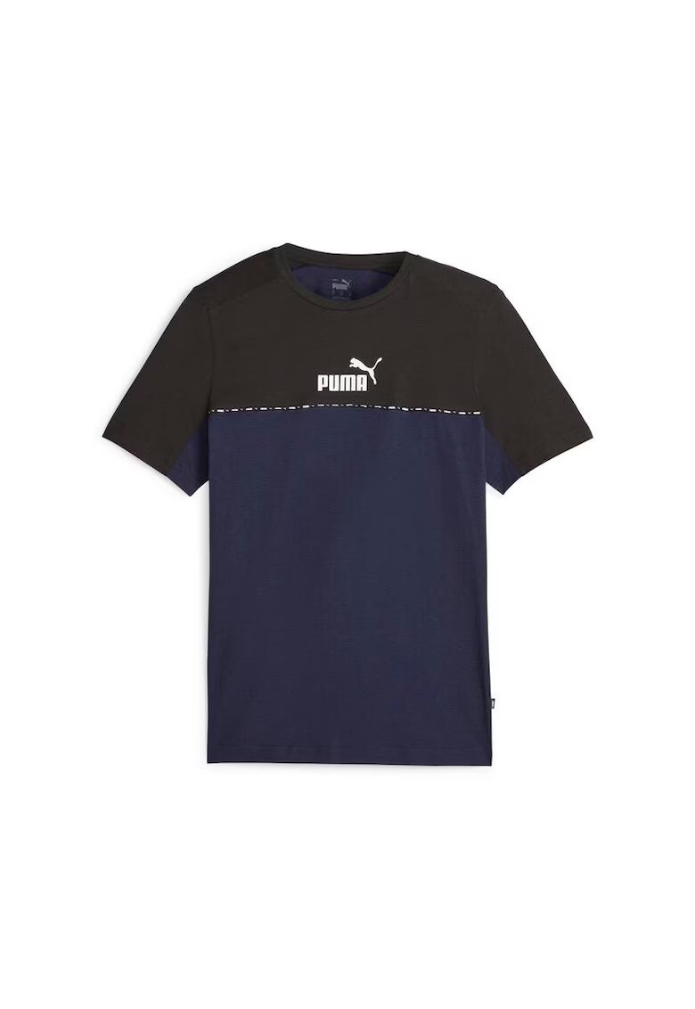 Puma Tricou ESS BLOCK x TAPE Tee - 673341-06 - Barbati - Albastru - Albastru