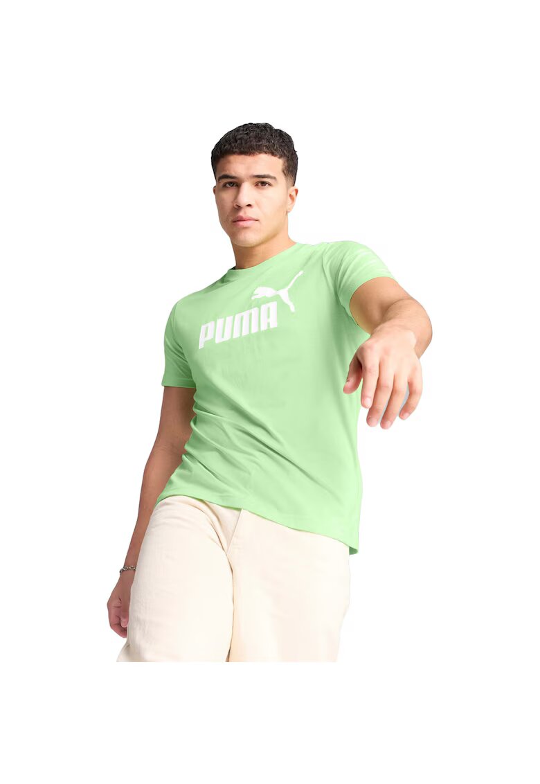 Puma Tricou Ess No. 1 Logo S - Verde