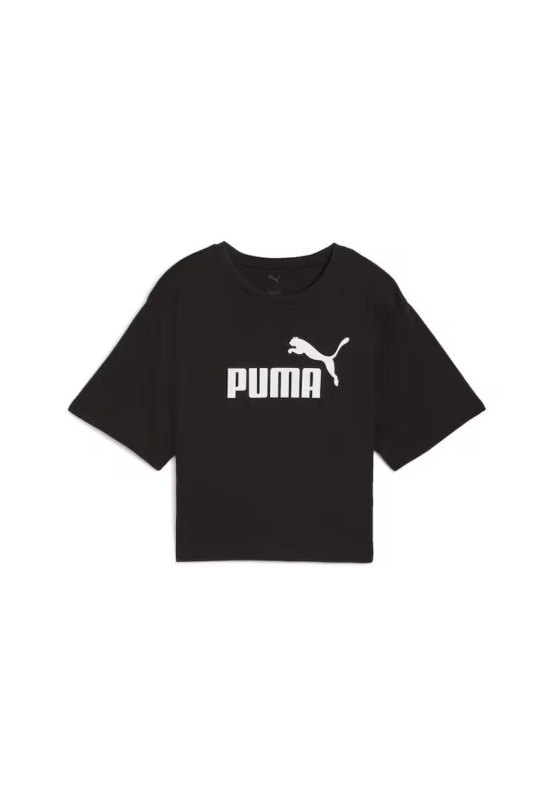 Puma Tricou Essentials Cropped W 684972-01 - Negru