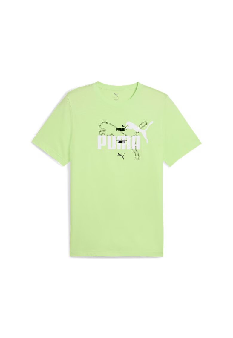 Puma Tricou pentru Barbati - ess logo lab summer tee - 684671-49 - XS INTL - Verde