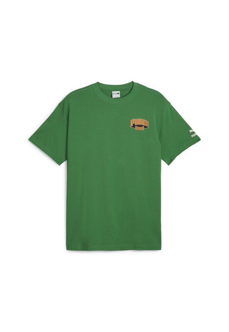 Puma Tricou pentru Barbati - team graphic tee - 624395-86 - XS INTL - Verde