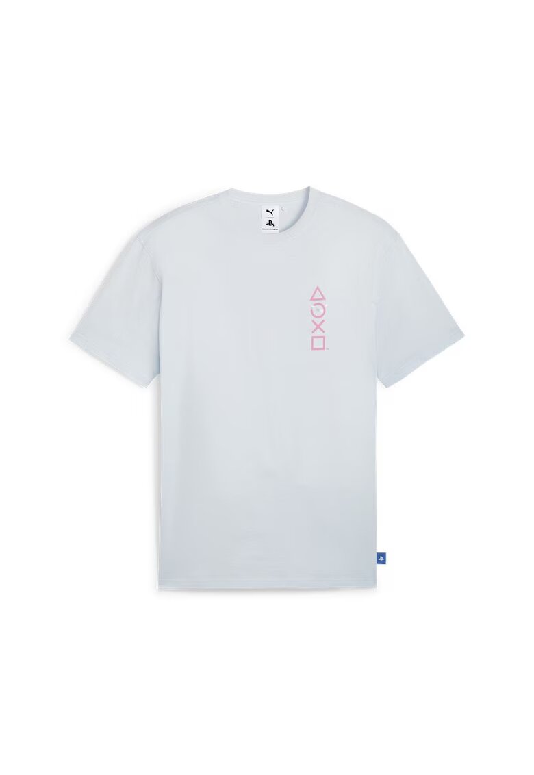 Puma Tricou pentru Barbati - x playstation tee - 624694-42 - XS INTL - Argintiu