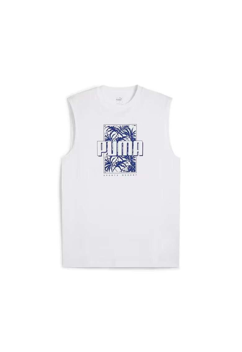 Puma Tricou pentru Drumetie - 683002-02 - Alb - Alb