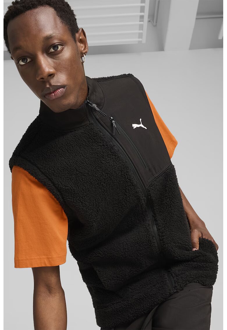Puma Vesta cu logo - Negru