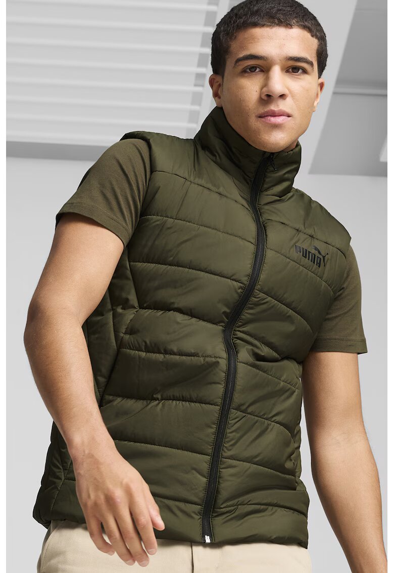 Puma Vesta cu vatelina si buzunare cu fermoar Essentials - Verde
