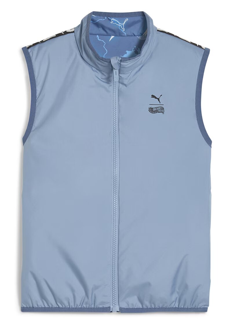 Puma Vesta reversibila cu logo - Albastru azur/Albastru petrol